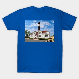 "Big Sable Point Lighthouse" - Ludington, MI T-Shirt